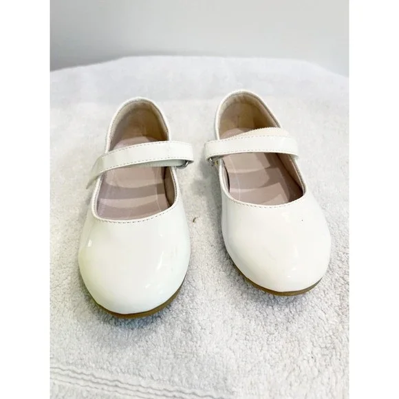 Sole Play Shoes Sole Play Girls White Patent Leather Mary Jane